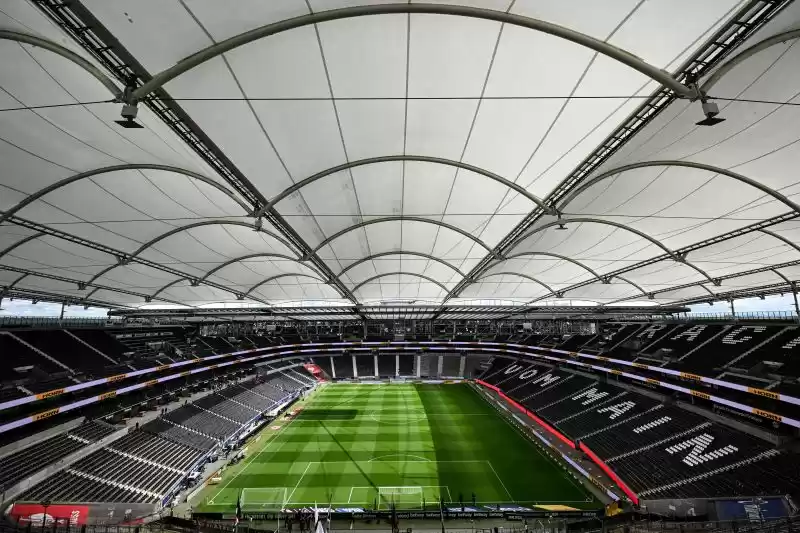 Salah satu stadion tuan rumah, yang akan disebut Frankfurt Arena selama Piala Eropa 2024 di Frankfurt am Main, barat Jerman. (Foto: AFP)