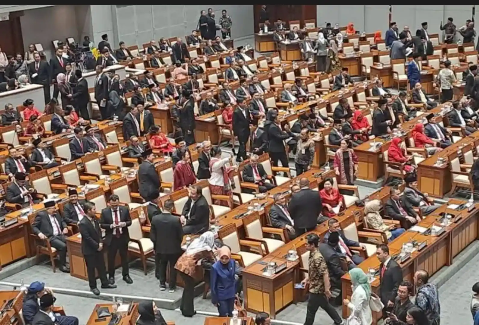 Terkait pelantikan DPR RI hari ini, ICW minta segenap Anggota DPR baru dilantik segera sahkan RUU Perampasan Aset Tindak Pidana. (Foto:  Dokumentasi DPR RI)