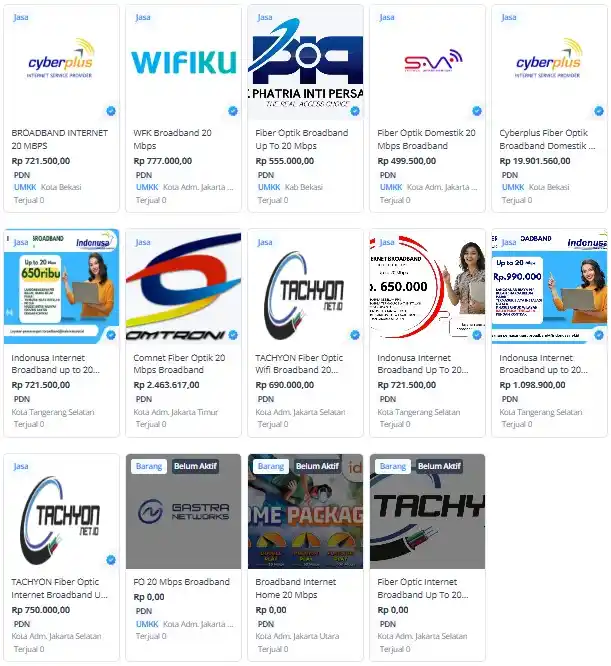 Tayangan Wifi yang Ditunjukan Mantan Kadiskominfosantik yang menjadi acuan mereka memilih pemenang (Foto: Dok/Diskominfosantik)