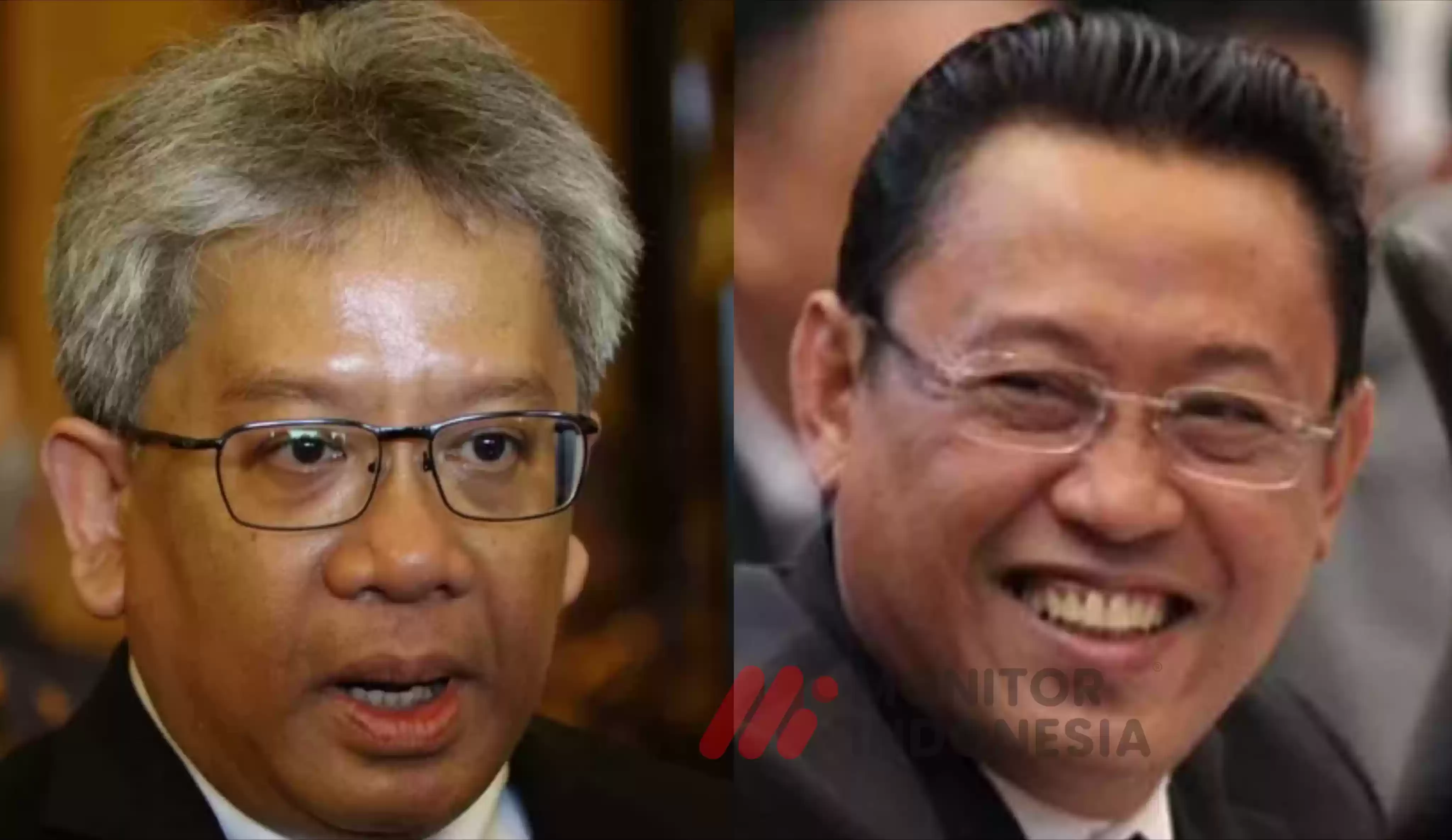 Dirut Bank BJB Yuddy Renaldi (kiri) dan Anggota V BPK Ahmadi Noor Supit (kanan) diduga terseret di kasus markup dana penempatan iklan oleh bank BJB pada periode 2021-2023. (Foto: Kolase MI/Aswan)