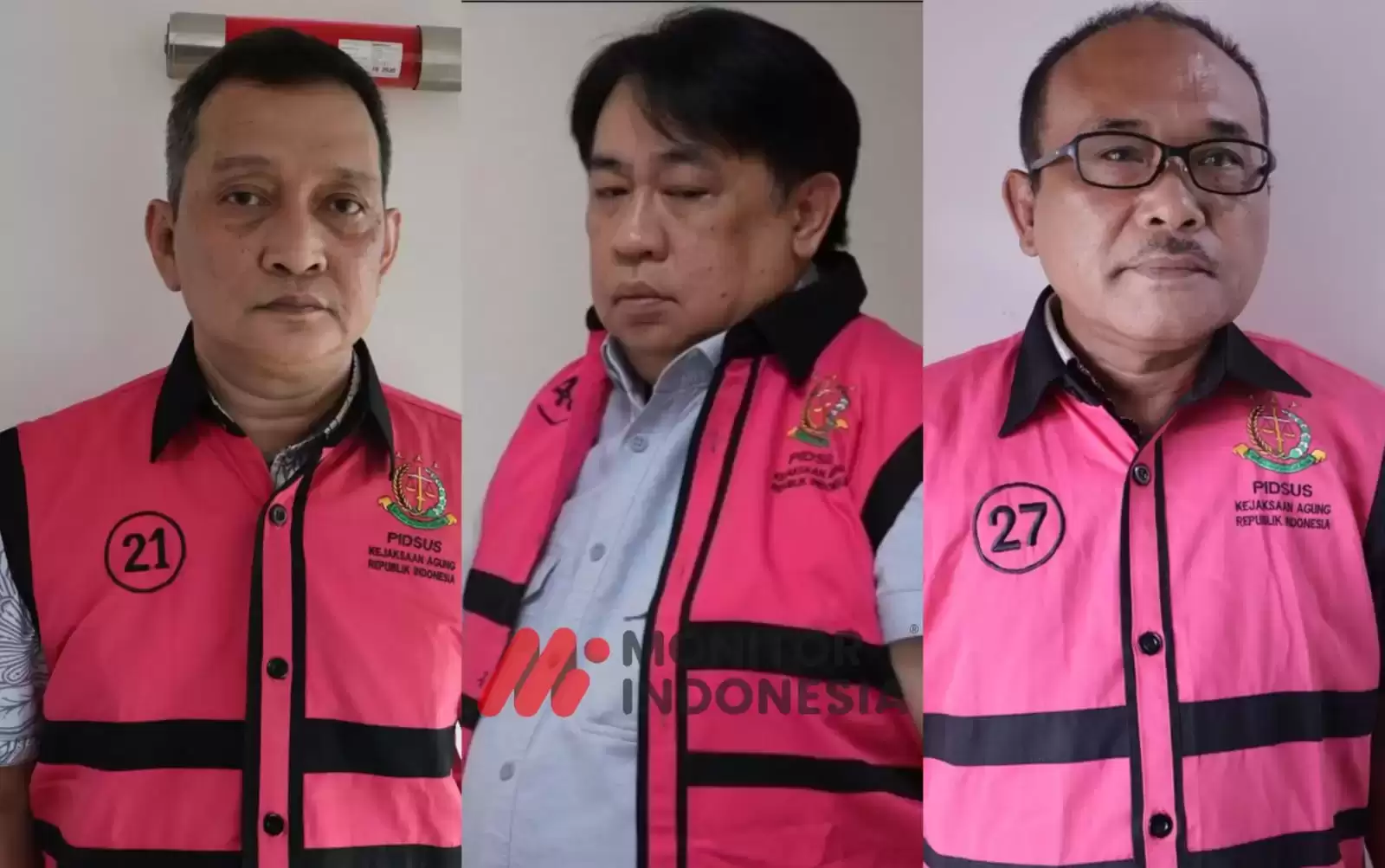 Emil Ermindra, Dirkeu PT Timah (2017-20218), Mochtar Riza Pahlevi Tabrani, Dirut PT Timah (2016-2021) dan MB Gunawan, Dirut PT Stanindo Inti Perkasa (Foto: Kolase MI)