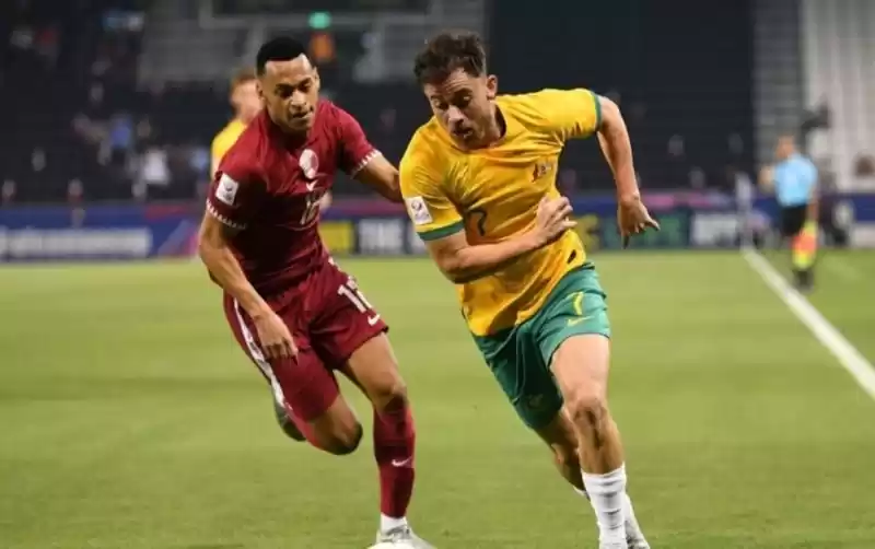 Timnas Australia U-23 dipastikan gagal lolos ke perempat final Piala Asia U-23 2024 setelah bermain imbang tanpa gol lawan Qatar U-23 di Stadion Jassim Bin Hamad, Doha pada Minggu (21/04/2024) . ANTARA/Dok-AFC
                                    class=