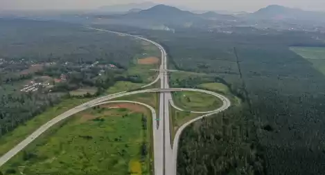 Tol Trans Sumatra. (Foto: Doc. Hutama Karya)