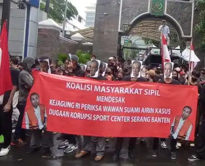 Kejagung didesak usut tuntas dugaan korupsi Sport Center seret Tubagus Chaeri Wardana (Foto: Dok MI)