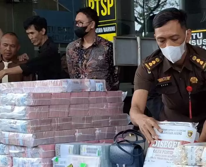 Penampakan uang hasil korupsi timah (Foto: Dok MI)