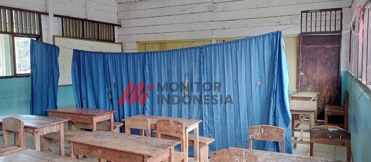 Kondisi ruangan sekolah MIS Al-Huda Beringin Jaya, Lampung (Foto: Dok MI)