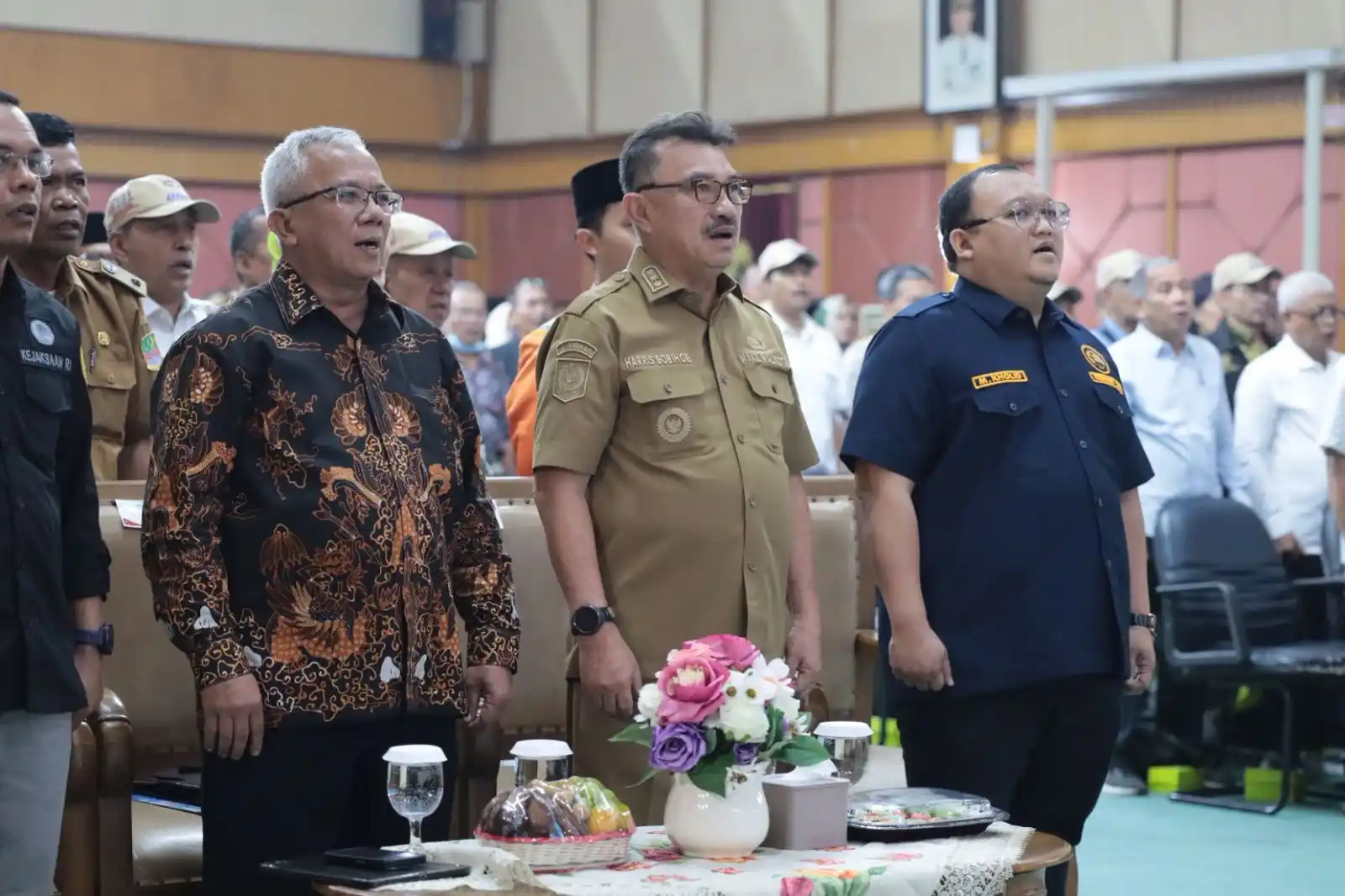 Wawali Kota Bekasi Harris Bobihoe bersama Anggota DPR RI Komisi XI, Muhammad Kholid, Kepala Perwakilan BPKP Provinsi Jawa Barat, Ikhwan Mulyawan (Foto: Dokpim)