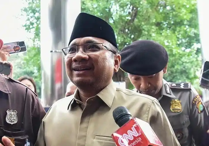 Eks Menteri Agama (Menag) Yaqut Cholil Quomas di KPK (Foto: Dok MI/Istimewa)
