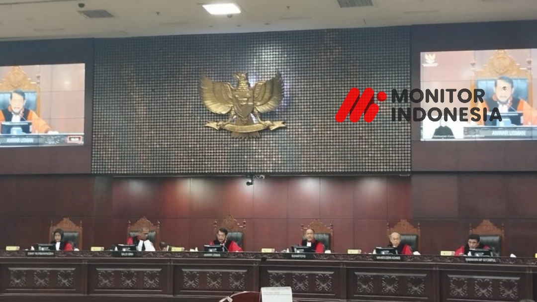 Ketua MK Anwar Usman saat membacakan putusan batas usia capres dan cawapres (Foto: Dok MI)